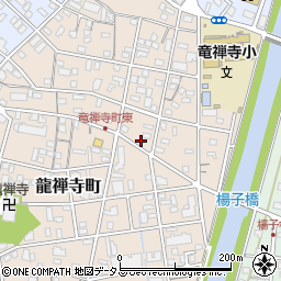 静岡県浜松市中央区龍禅寺町205周辺の地図