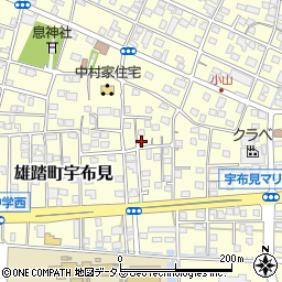 静岡県浜松市中央区雄踏町宇布見4929周辺の地図