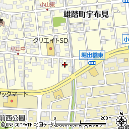 静岡県浜松市中央区雄踏町宇布見4157周辺の地図