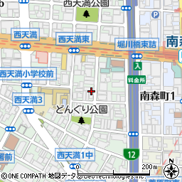 株式会社カナツー　大阪営業所周辺の地図