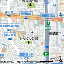 株式会社カナツー　大阪営業所周辺の地図