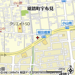 静岡県浜松市中央区雄踏町宇布見4284周辺の地図