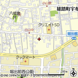 静岡県浜松市中央区雄踏町宇布見4183周辺の地図