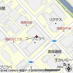 兵庫トランスポート株式会社　鳴尾浜営業所周辺の地図