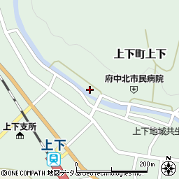 広島県府中市上下町上下2208周辺の地図