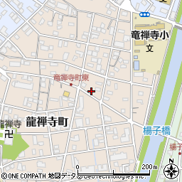 静岡県浜松市中央区龍禅寺町243周辺の地図
