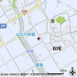 岡山県岡山市北区松尾380周辺の地図