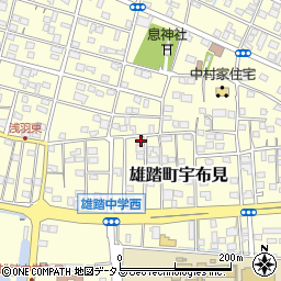 静岡県浜松市中央区雄踏町宇布見8730周辺の地図