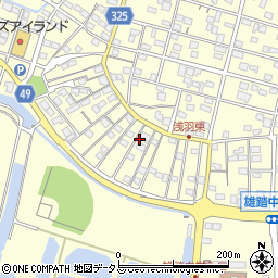 静岡県浜松市中央区雄踏町宇布見8836周辺の地図