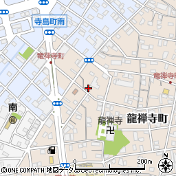 静岡県浜松市中央区龍禅寺町278周辺の地図