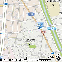 静岡県浜松市中央区本郷町78周辺の地図