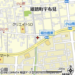 静岡県浜松市中央区雄踏町宇布見4283周辺の地図