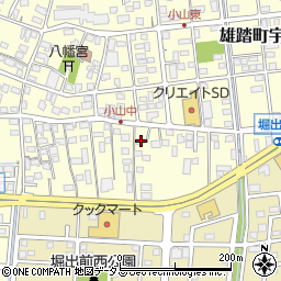 静岡県浜松市中央区雄踏町宇布見4805周辺の地図