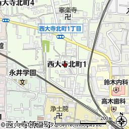 〒631-0817 奈良県奈良市西大寺北町の地図