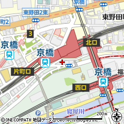 金太郎京橋店周辺の地図
