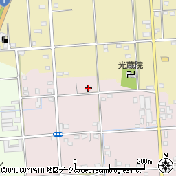 静岡県浜松市中央区金折町28周辺の地図