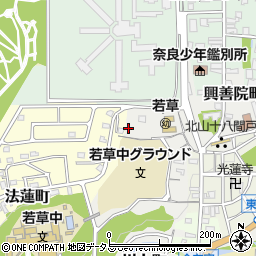 奈良県奈良市川上町520-2周辺の地図