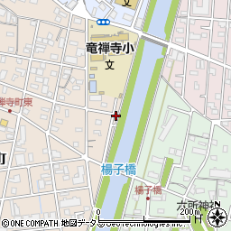 静岡県浜松市中央区龍禅寺町154周辺の地図