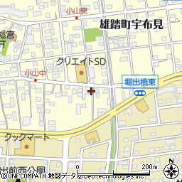 静岡県浜松市中央区雄踏町宇布見4168周辺の地図