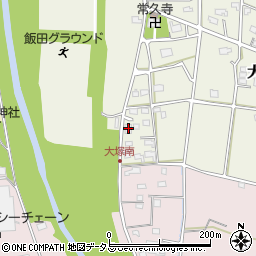 静岡県浜松市中央区大塚町125周辺の地図