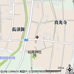 静岡県磐田市長須賀61-5周辺の地図