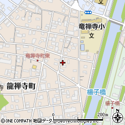 静岡県浜松市中央区龍禅寺町190周辺の地図