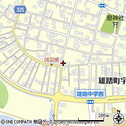 静岡県浜松市中央区雄踏町宇布見8781周辺の地図