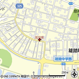 静岡県浜松市中央区雄踏町宇布見8798周辺の地図