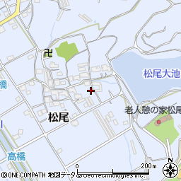 岡山県岡山市北区松尾744周辺の地図