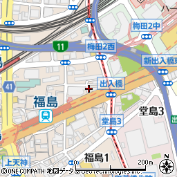 秀美堂・大阪梅田店周辺の地図