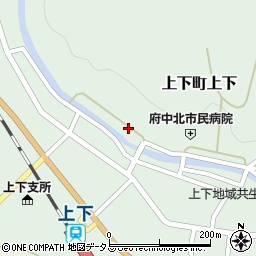 広島県府中市上下町上下2206周辺の地図