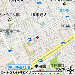 神戸宝飾周辺の地図