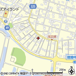 静岡県浜松市中央区雄踏町宇布見8842周辺の地図
