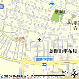 静岡県浜松市中央区雄踏町宇布見8754周辺の地図