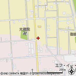 静岡県浜松市中央区下飯田町308周辺の地図