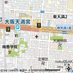 デュプロ株式会社　大阪支店周辺の地図