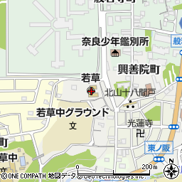奈良県奈良市川上町493-1周辺の地図