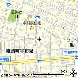 静岡県浜松市中央区雄踏町宇布見4918周辺の地図