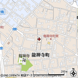 静岡県浜松市中央区龍禅寺町308周辺の地図