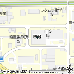 愛知県田原市緑が浜（四号）周辺の地図