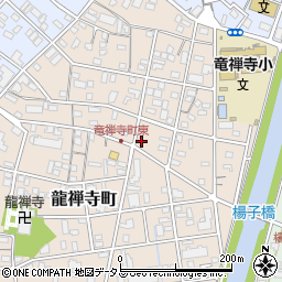 静岡県浜松市中央区龍禅寺町241周辺の地図