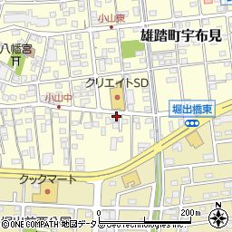 静岡県浜松市中央区雄踏町宇布見4650周辺の地図