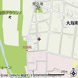 静岡県浜松市中央区大塚町108周辺の地図