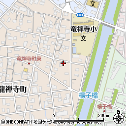 静岡県浜松市中央区龍禅寺町188周辺の地図