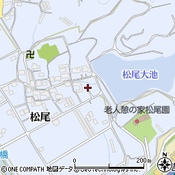 岡山県岡山市北区松尾741周辺の地図