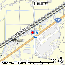 岡山県岡山市東区上道北方333周辺の地図