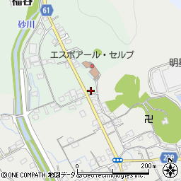 岡山県岡山市北区福谷14-1周辺の地図