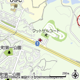 阪奈スポーツサーキット場管理棟周辺の地図