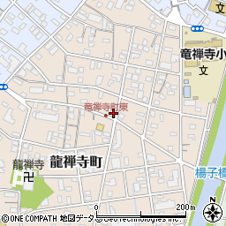 静岡県浜松市中央区龍禅寺町244周辺の地図
