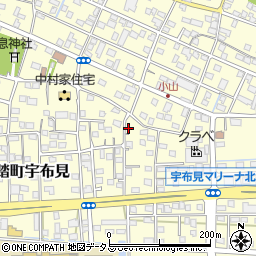 静岡県浜松市中央区雄踏町宇布見4877周辺の地図